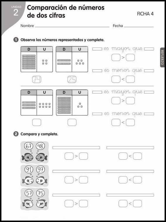 Entraînements de mathématiques pour enfants de 7 ans 55