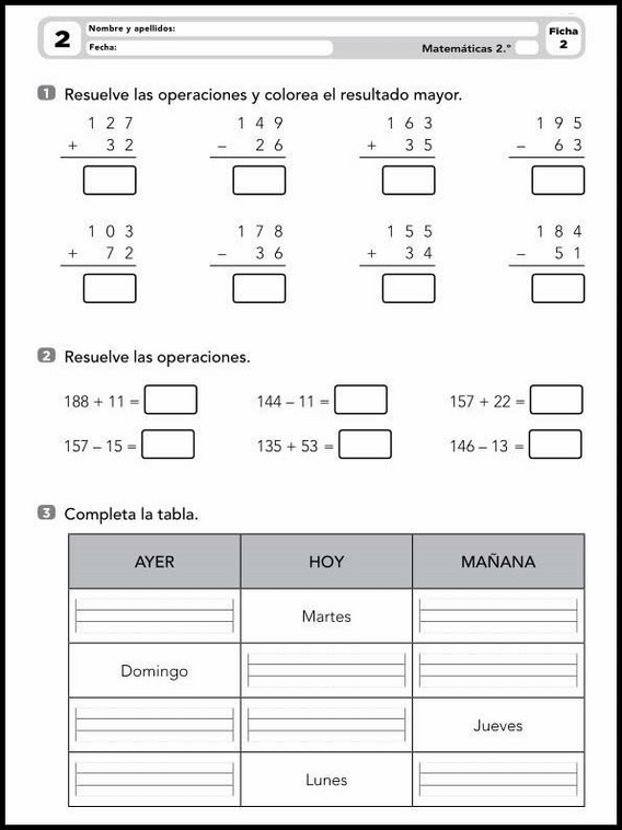 Mathe-Übungsblätter für 7-Jährige 6