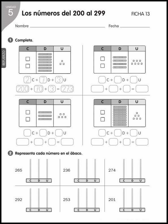 Entraînements de mathématiques pour enfants de 7 ans 64