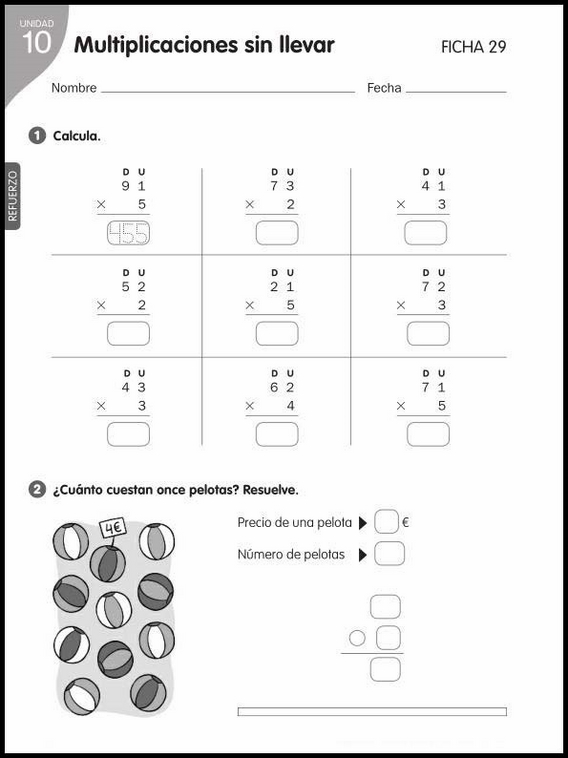 Maths Practice Worksheets for 7-Year-Olds 80