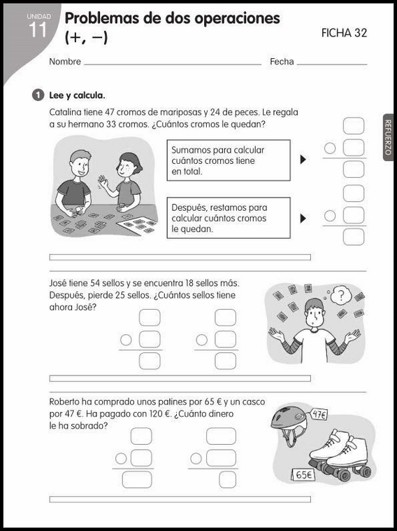 7 años 2º Educacion Primaria Refuerzo 83