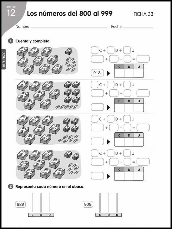 Exercícios de matemática para crianças de 7 anos 84