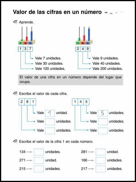 Révisions de mathématiques pour enfants de 7 ans 11