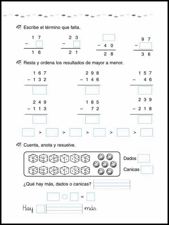 Revisões de matemática para crianças de 7 anos 18