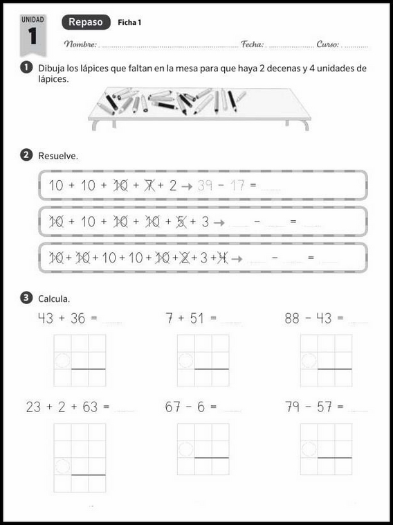 Révisions de mathématiques pour enfants de 7 ans 37