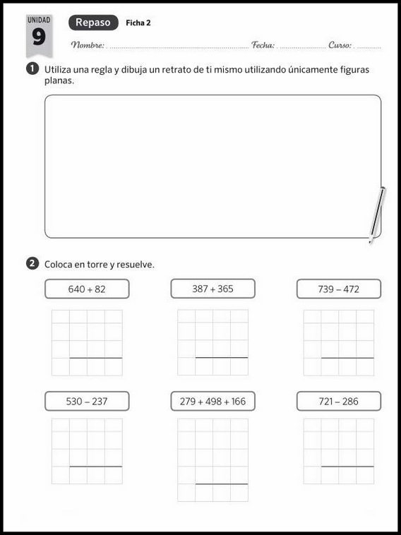 Révisions de mathématiques pour enfants de 7 ans 54