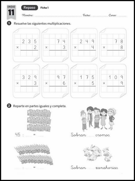 Révisions de mathématiques pour enfants de 7 ans 57