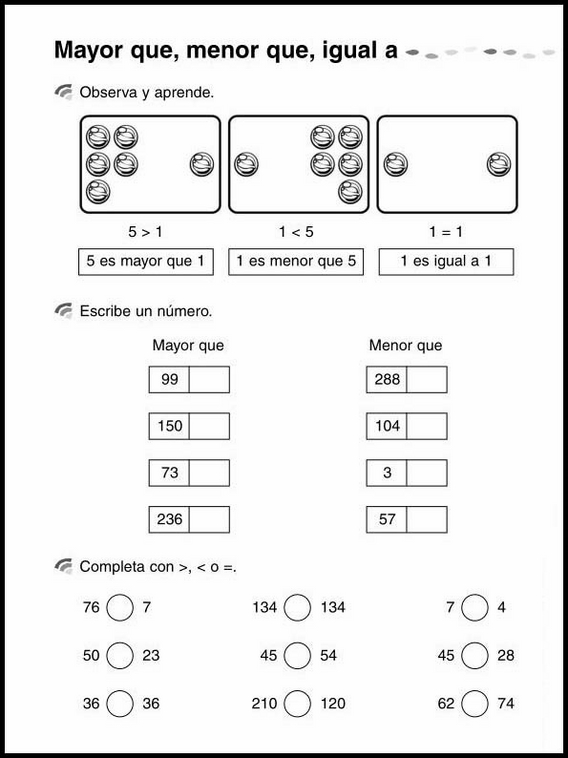 Maths Review Worksheets for 7-Year-Olds 9