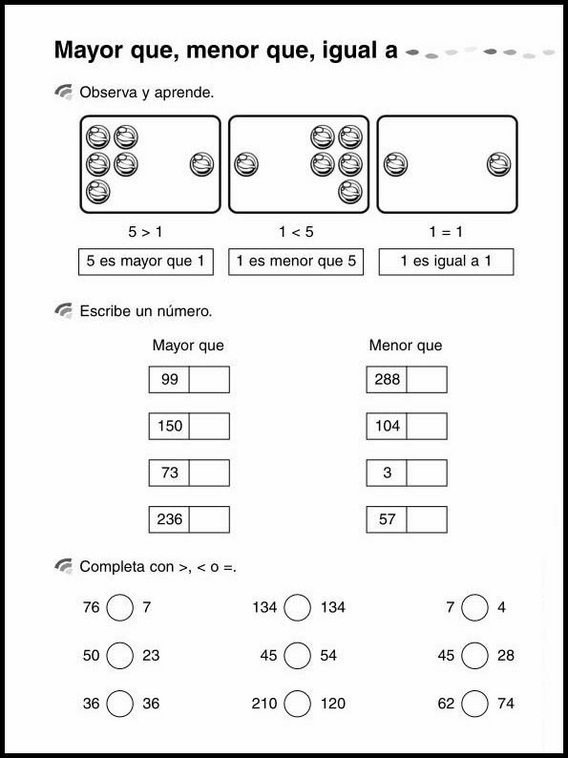 7 años 2º Educacion Primaria Repaso 9