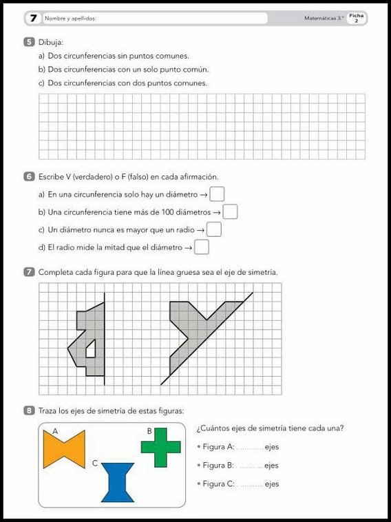 Matematikkoppgaver for 8-åringer 14