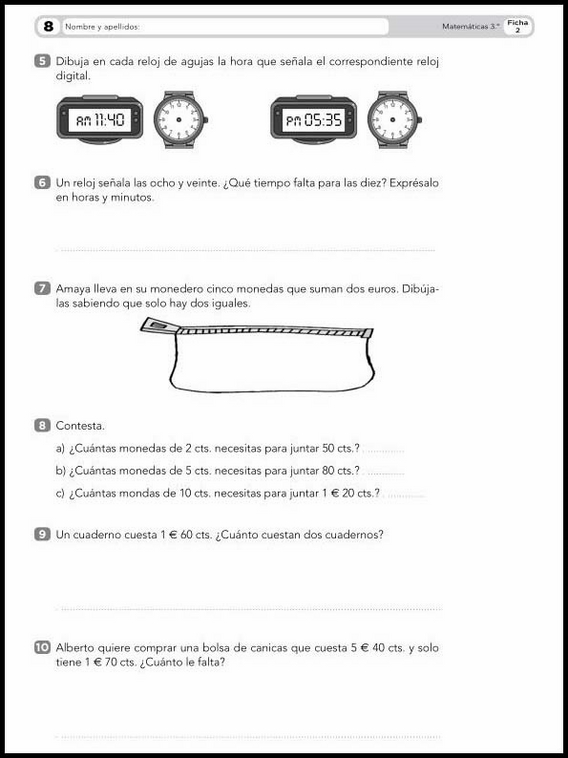 Maths Worksheets for 8-Year-Olds 16