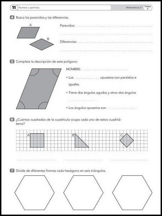 Atividades de matemática para crianças de 8 anos 22