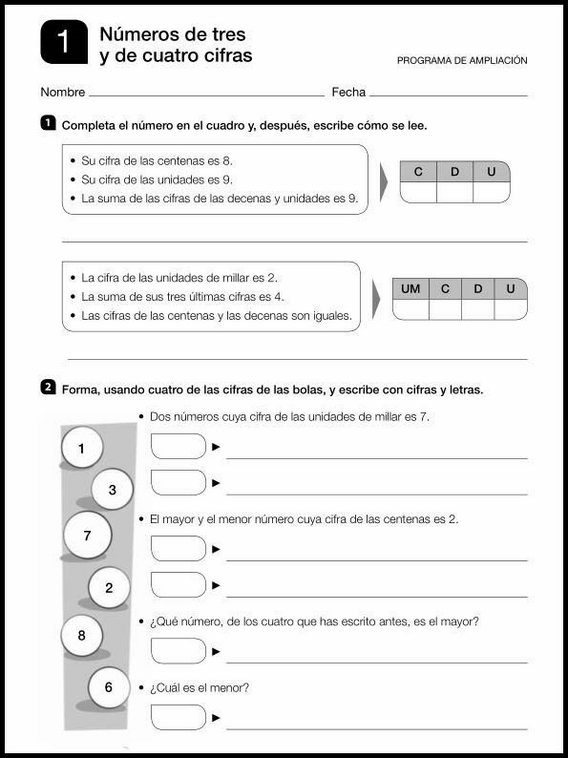 8 años 3º Educacion Primaria Ampliacion 25