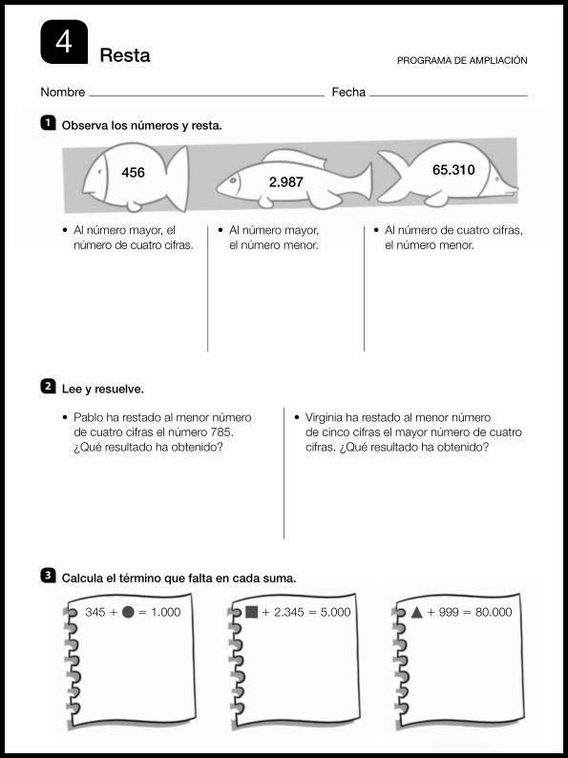 Exercices de mathématiques pour enfants de 8 ans 28