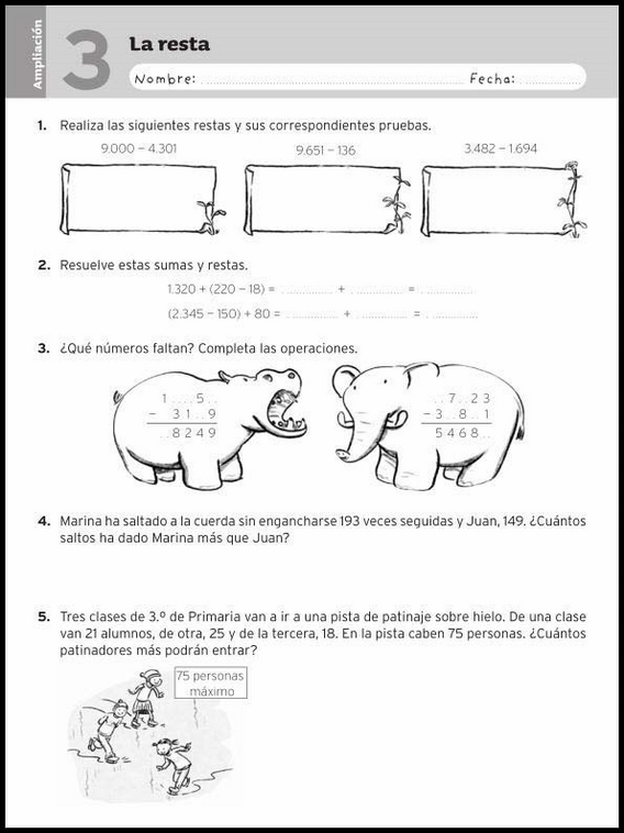 Exercices de mathématiques pour enfants de 8 ans 42