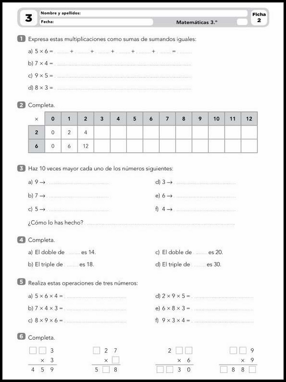 Maths Worksheets for 8-Year-Olds 5