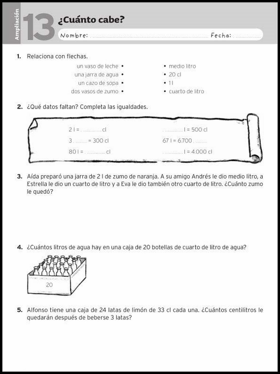 Atividades de matemática para crianças de 8 anos 52