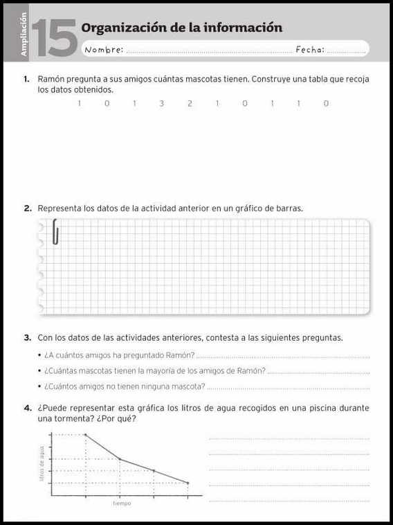 Matematikkoppgaver for 8-åringer 54