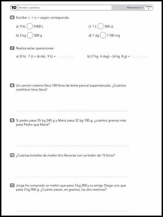 Maths Practice Worksheets for 8-Year-Olds 107