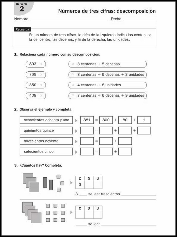 8 años 3º Educacion Primaria Refuerzo 113