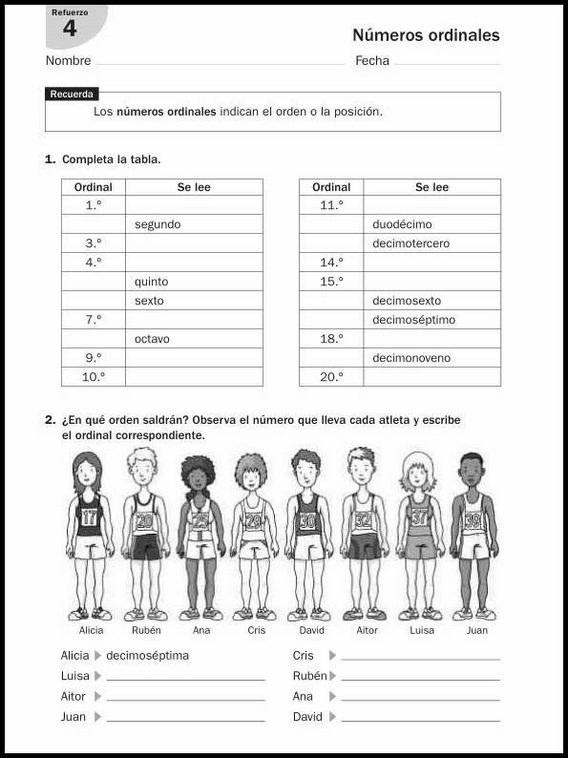 Exercícios de matemática para crianças de 8 anos 115