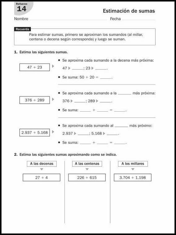 8 años 3º Educacion Primaria Refuerzo 125