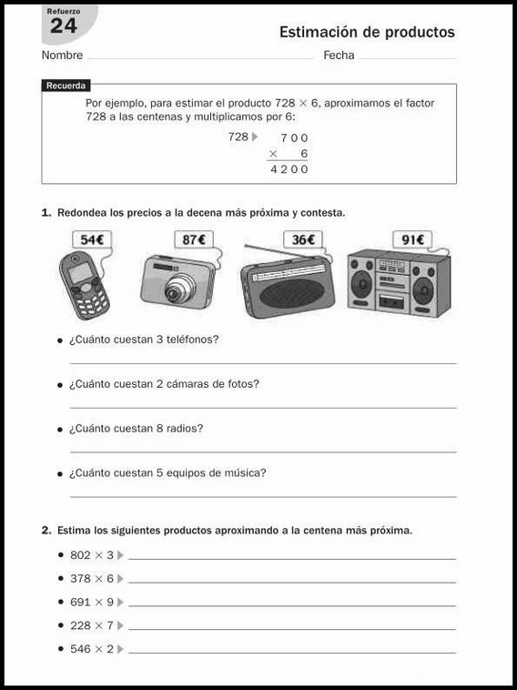 Exercícios de matemática para crianças de 8 anos 135