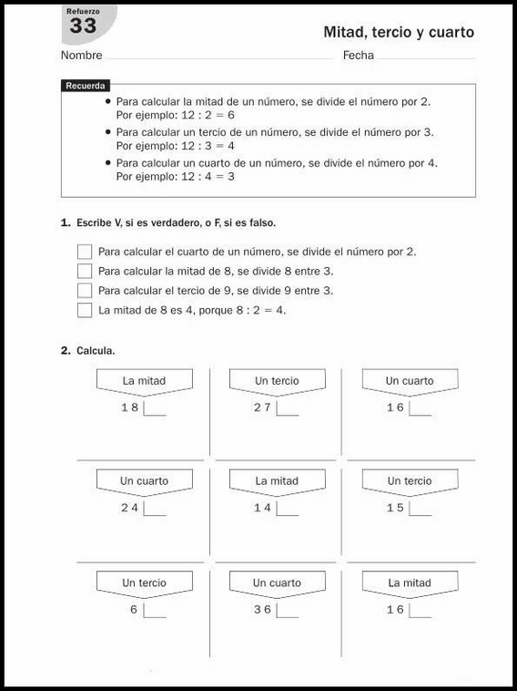 Maths Practice Worksheets for 8-Year-Olds 144