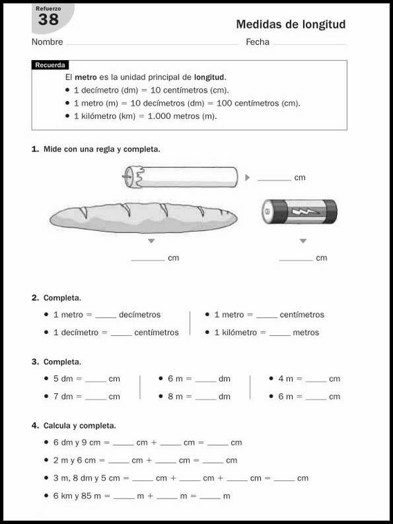 8 años 3º Educacion Primaria Refuerzo 149