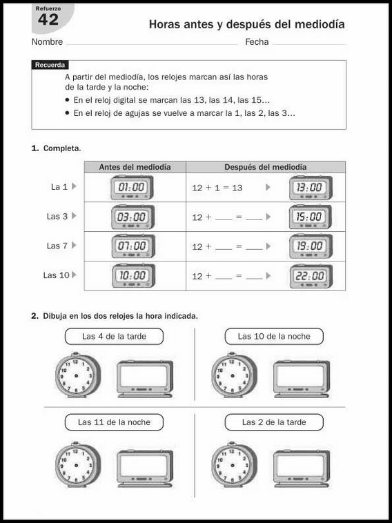 8 años 3º Educacion Primaria Refuerzo 153