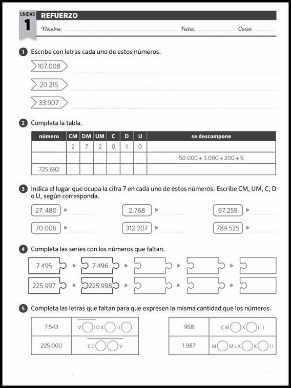 Entraînements de mathématiques pour enfants de 8 ans 159