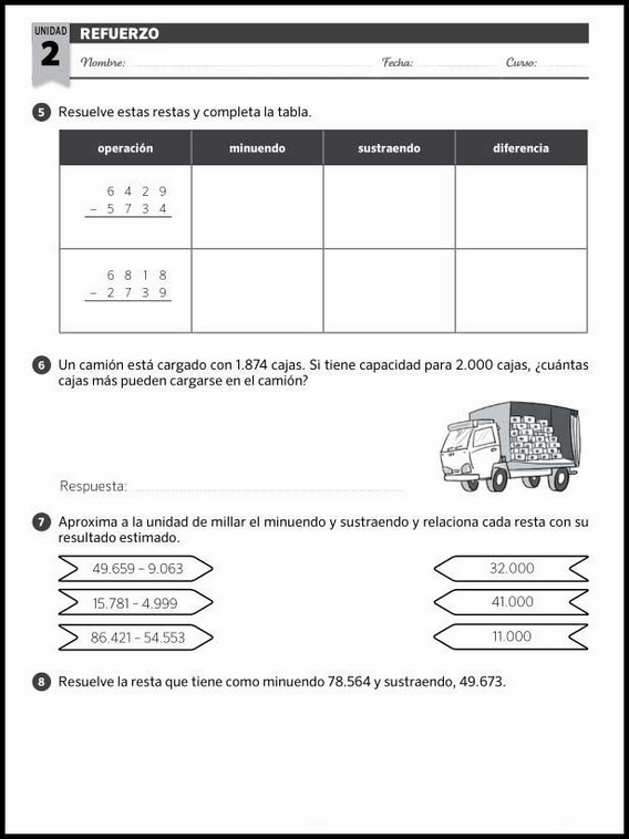 Entraînements de mathématiques pour enfants de 8 ans 162