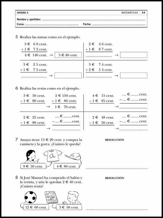 Matematikøvelser til 8-årige 22