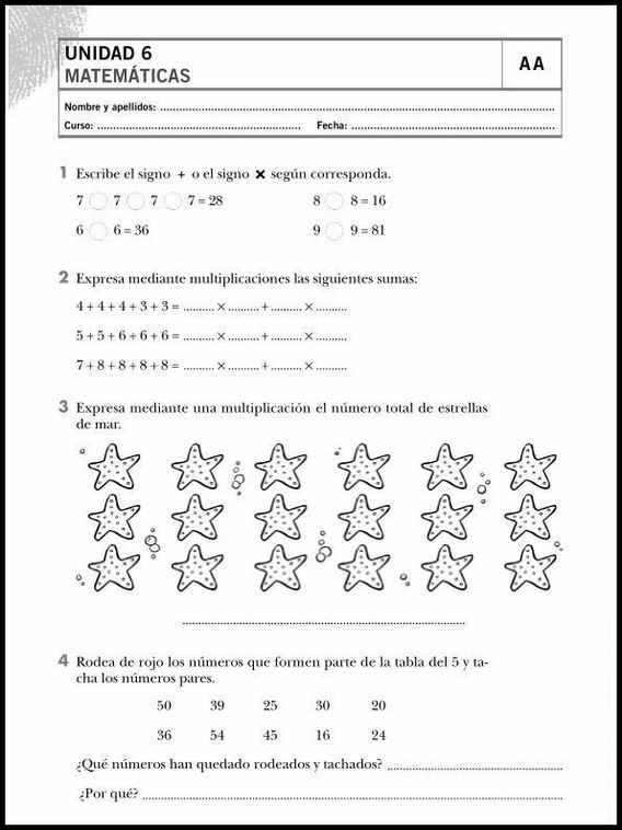 8 años 3º Educacion Primaria Refuerzo 33