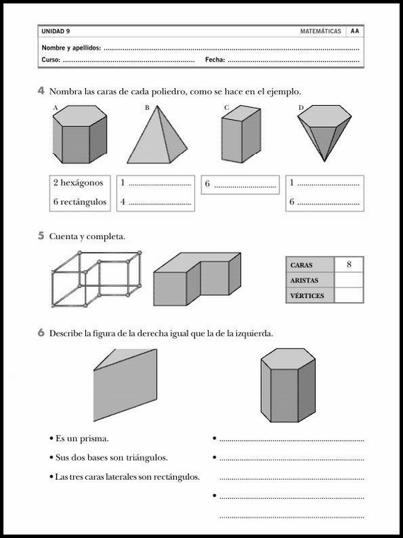 Entraînements de mathématiques pour enfants de 8 ans 51