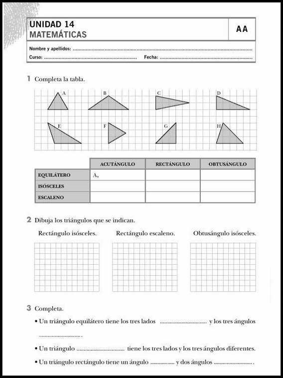 Entraînements de mathématiques pour enfants de 8 ans 78