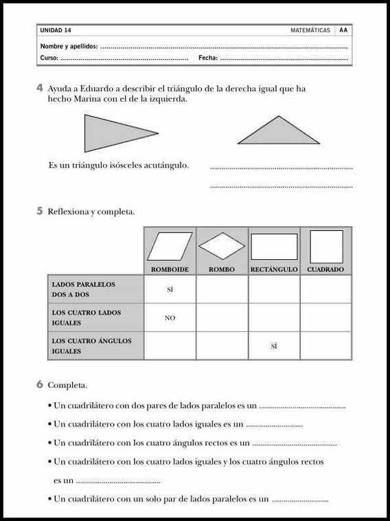 Exercícios de matemática para crianças de 8 anos 79