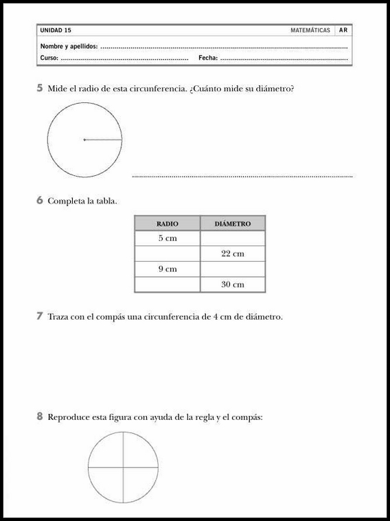 8 años 3º Educacion Primaria Refuerzo 83