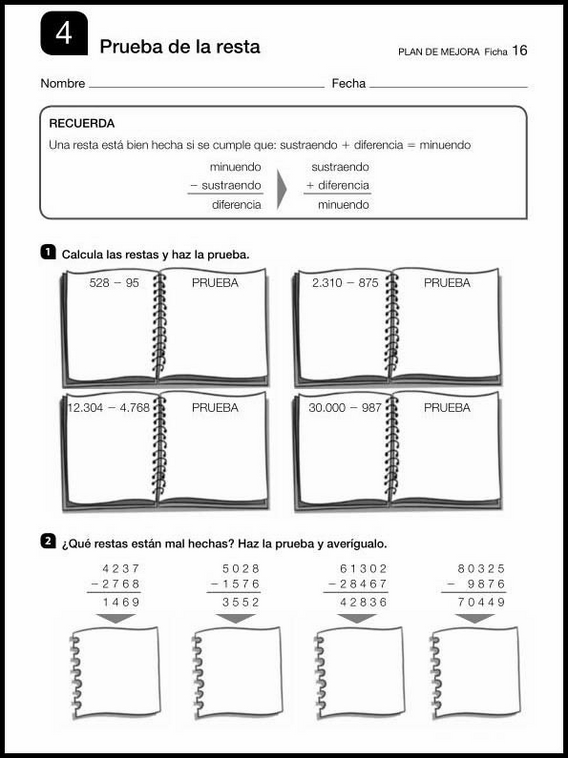 Revisões de matemática para crianças de 8 anos 16