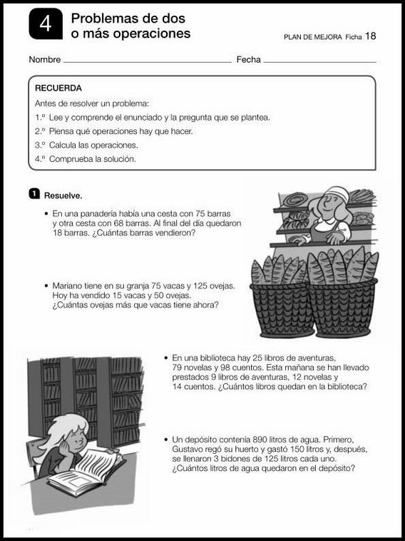 Revisões de matemática para crianças de 8 anos 18