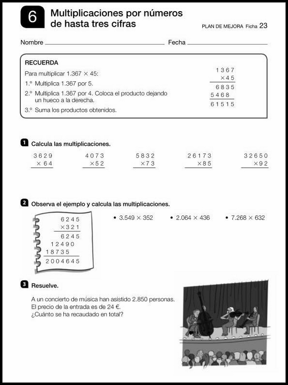 Revisões de matemática para crianças de 8 anos 23