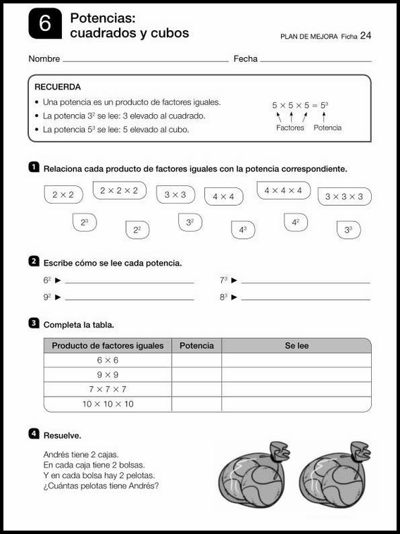 8 años 3º Educacion Primaria Repaso 24