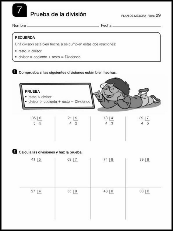 Revisões de matemática para crianças de 8 anos 29