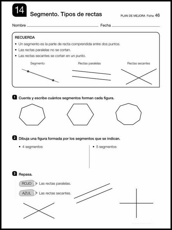 Revisões de matemática para crianças de 8 anos 46