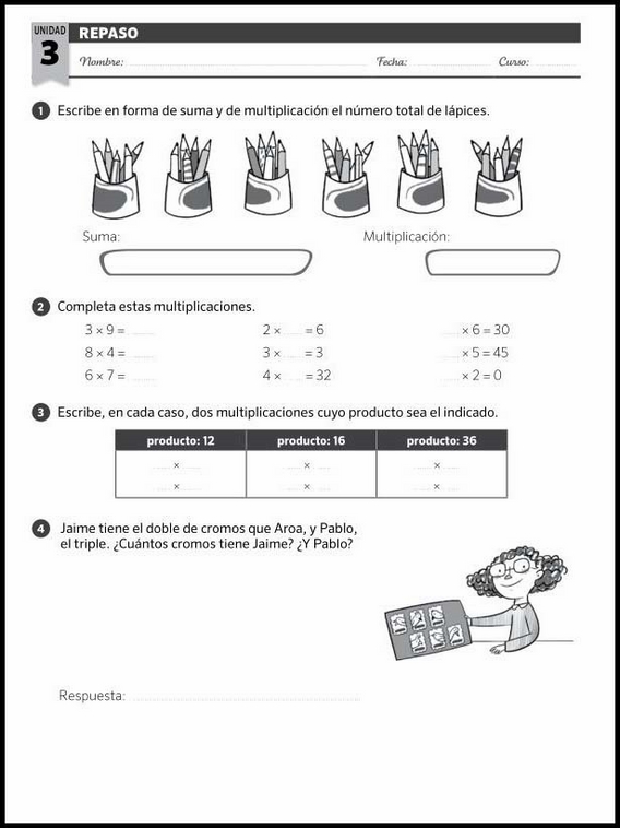 Maths Review Worksheets for 8-Year-Olds 60