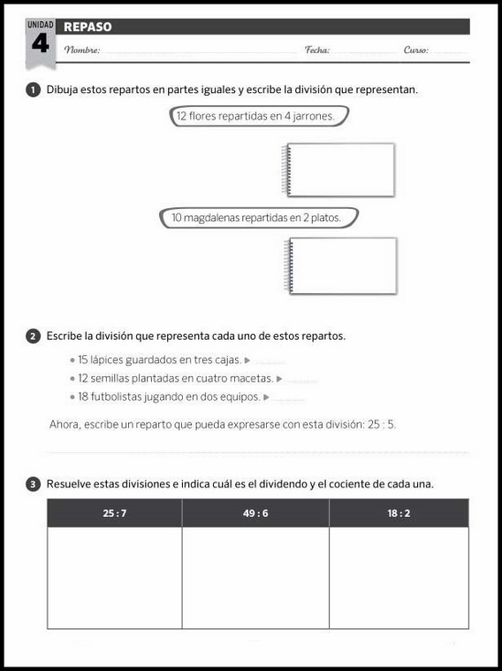 8 años 3º Educacion Primaria Repaso 64