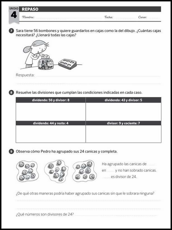 Révisions de mathématiques pour enfants de 8 ans 66