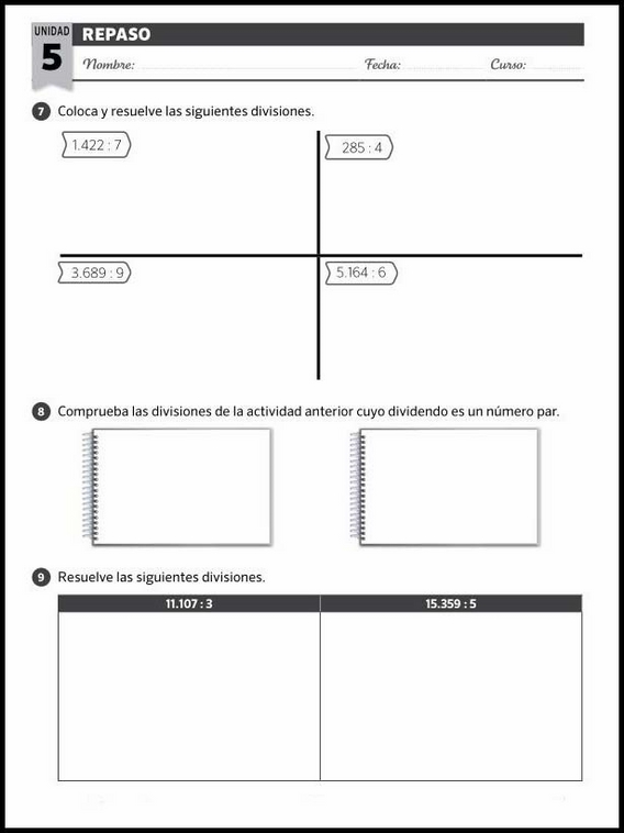 8 años 3º Educacion Primaria Repaso 69