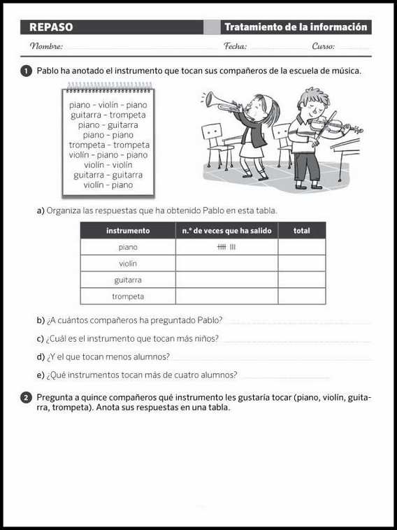 Mathe-Wiederholungsblätter für 8-Jährige 70