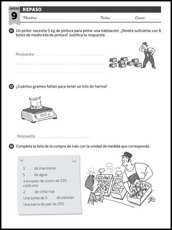 Revisões de matemática para crianças de 8 anos 83